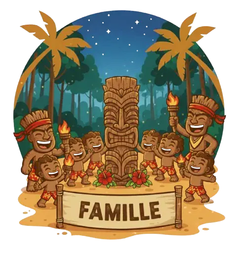 Illustration sortie famille